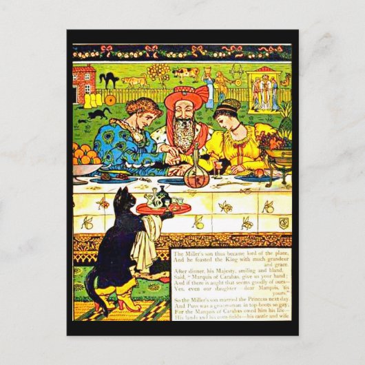 Postcard-Vintage Illustration-Walter Crane 42 Postkarte (Vorderseite)