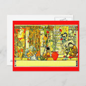 Postcard-Vintage Illustration-Walter Crane 44 Postkarte (Vorne/Hinten)