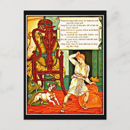 Postcard-Vintage Illustration-Walter Crane 47 Postkarte (Vorderseite)