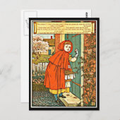 Postcard-Vintage Illustration-Walter Crane 55 Postkarte (Vorne/Hinten)