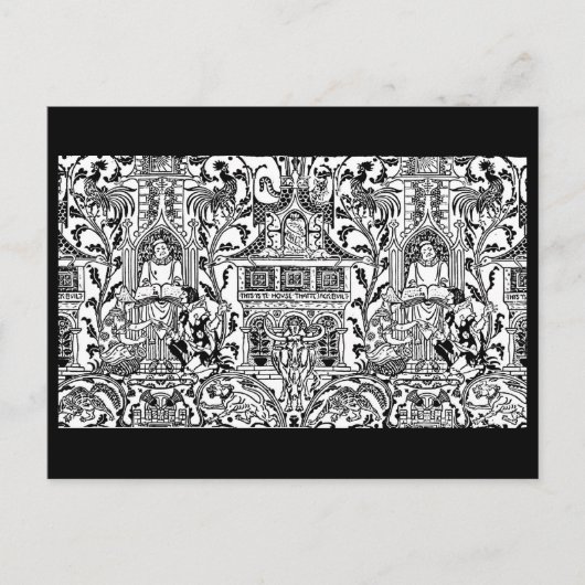 Postcard-Vintage Illustration-Walter Crane 67 Postkarte (Vorderseite)