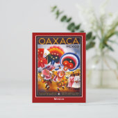 Postcard Vintage Reise Mexiko Oaxaco Postkarte (Stehend Vorderseite)