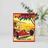 Postcard Vintage Reise-Monaco Postkarte (Stehend Vorderseite)