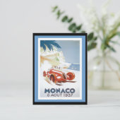 Postcard Vintage Reise-Monaco Postkarte (Stehend Vorderseite)