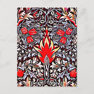 Postcard-Vintage Stoffe/Mode-William Morris 23 Postkarte