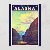 Postcard Vintage Travel-Alaska Postkarte (Vorderseite)