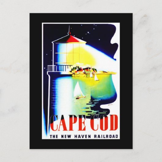 Postcard-VIntage Travel-Cape Cod Postkarte (Vorderseite)