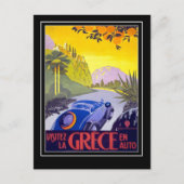 Postcard Vintage Travel Greve Griechenland Postkarte (Vorderseite)