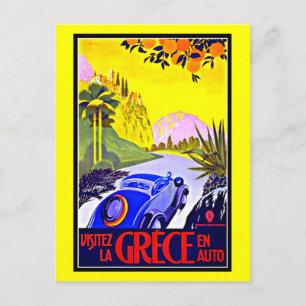 Postcard Vintage Travel-Griechenland Postkarte