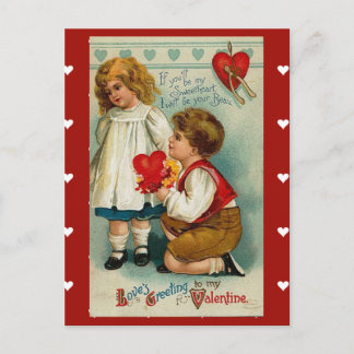 Postcard Vintages Valentin für Ihre Lieblingsliebe Feiertagspostkarte