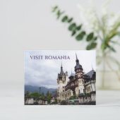 Postcard Visit Romania Postkarte (Stehend Vorderseite)