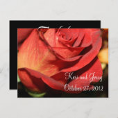 POSTCARD-VORLAGE FÜR DIE TISCHNUMMER VON WEDTISCH (Vorne/Hinten)