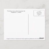 Postcard Voyage to Fantasy - The Cracken Postkarte (Rückseite)