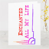 POSTCARD w ENVELOPE studio miiri Karte (Gelbe Blume)