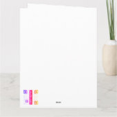 POSTCARD w ENVELOPE studio miiri Karte (Rückseite)