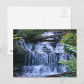 Postcard/Wagner Falls Michigan Postkarte (Vorne/Hinten)