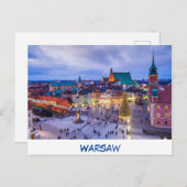 Postcard Warsaw Postkarte (Vorne/Hinten)