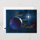 Postcard-Weltfrieden Postkarte (Vorne/Hinten)