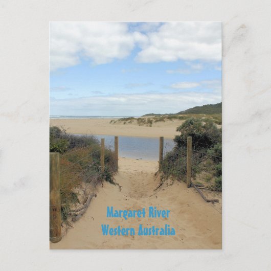 POSTCARD - Western Margaret-Fluss Australien Postkarte (Vorderseite)