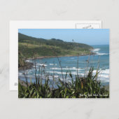 Postcard, Whale Bay, Raglan, Neuseeland Postkarte (Vorne/Hinten)