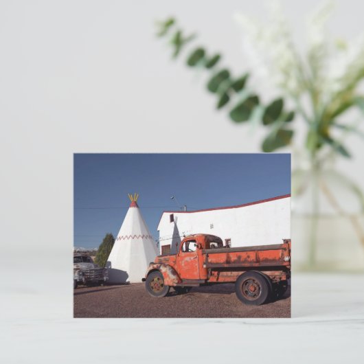 Postcard Wigwam Motel Holbrook Arizona Postkarte (Stehend Vorderseite)