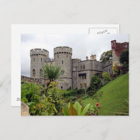 Postcard Windsor Castle on Thames Postkarte (Vorne/Hinten)