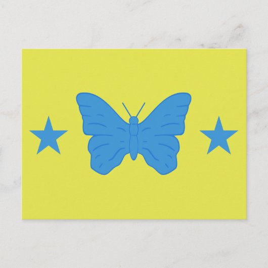 Postcard with Flag of Bady Bassitt, Brazil Postkarte (Vorderseite)