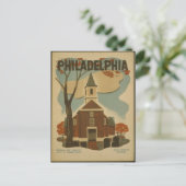 Postcard-WPA-Philadelphia Postkarte (Stehend Vorderseite)