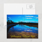 Postcard Yellowstone Nationalpark Postkarte (Vorne/Hinten)