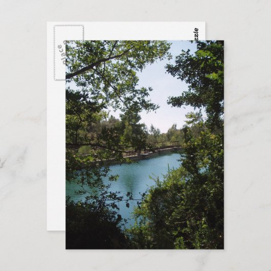 Postcard Zaros Postkarte (Vorne/Hinten)