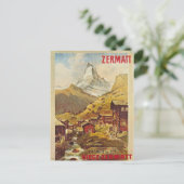 Postcard Zermatt Schweiz Gornergratbahn Postkarte (Stehend Vorderseite)
