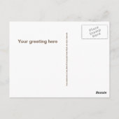 Postcard - Zuhause Sweet Motorhome Postkarte (Rückseite)