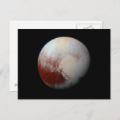 Postcard Zwerg Planet Pluto von der NASA New Horiz Postkarte (Vorne/Hinten)