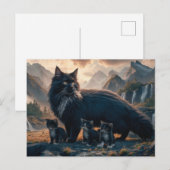 Postcards Cat 11 21 Postkarte (Vorne/Hinten)