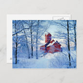 POSTCARDS Die alte rote Mühle Postkarte (Vorne/Hinten)