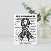 POSTCARDS.. EDS - Symptome Postkarte (Stehend Vorderseite)