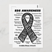 POSTCARDS.. EDS - Symptome Postkarte (Vorne/Hinten)