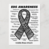 POSTCARDS.. EDS - Symptome Postkarte (Vorderseite)