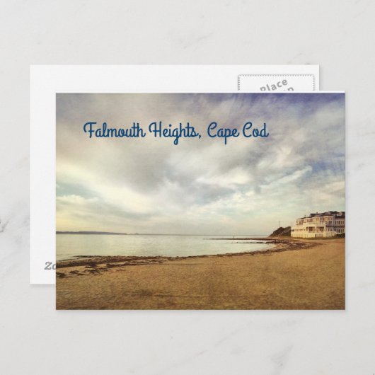 Postcards from Cape Cod (Falmouth Heights) Postkarte (Vorne/Hinten)