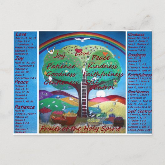 Postcards Fruit of the Spirit Postkarte (Vorderseite)