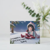 Postcards happy valentine's day 05 postkarte (Stehend Vorderseite)