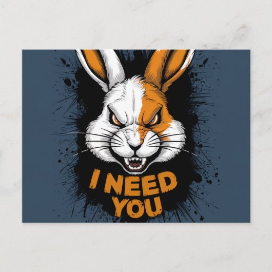 Postcards I Need You 04 Postkarte (Vorderseite)