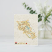 POSTCARDS-KARTE in Armenien Postkarte (Stehend Vorderseite)