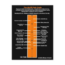 POSTCARDS.. McGill Pain Scale