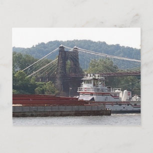 Postcards postcard Wheeling, West Virginia Postkarte