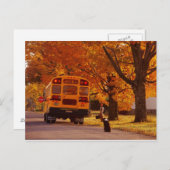 POSTCARDS SCHOOL BUS POSTKARTE (Vorne/Hinten)