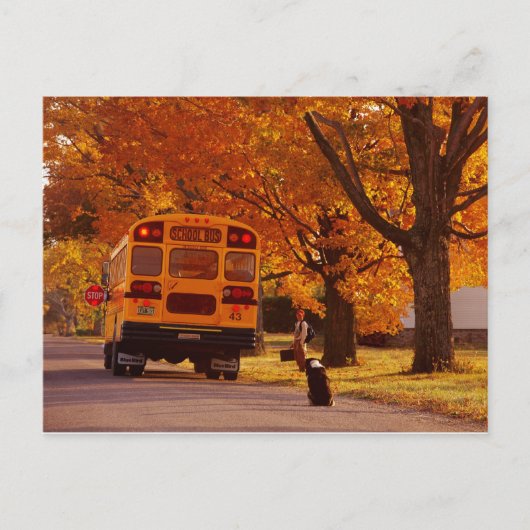POSTCARDS SCHOOL BUS POSTKARTE (Vorderseite)