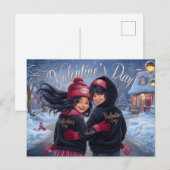 Postcards Valentine's Day 2 12 Postkarte (Vorne/Hinten)
