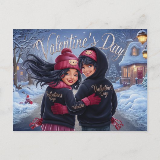 Postcards Valentine's Day 2 12 Postkarte (Vorderseite)