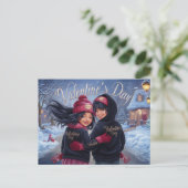 Postcards Valentine's Day 2 12 Postkarte (Stehend Vorderseite)